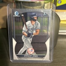2023 Bowman - Chrome Prospects #BCP-139 Spencer Jones (RC)