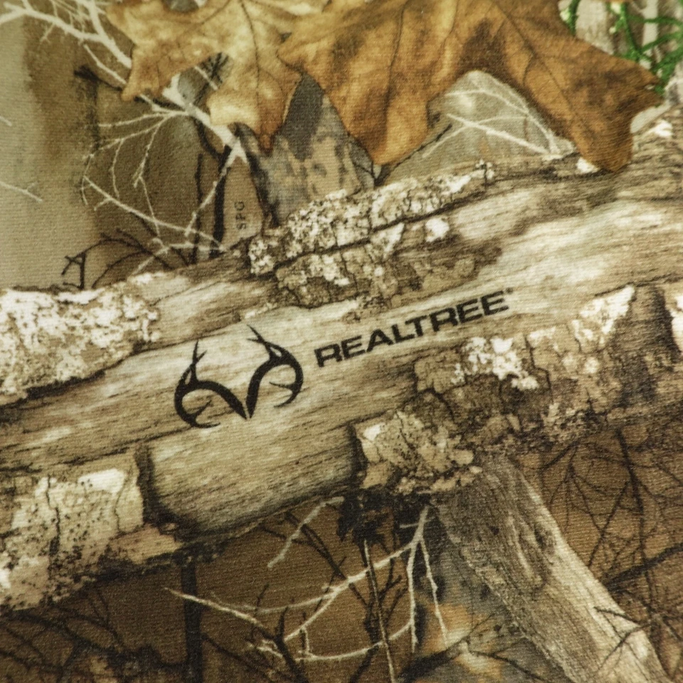 Realtree Pants Men XL Brown Real Tree Edge Camo Fleece Lined Ankle Zip Hunting ^ - Image 4 of 4