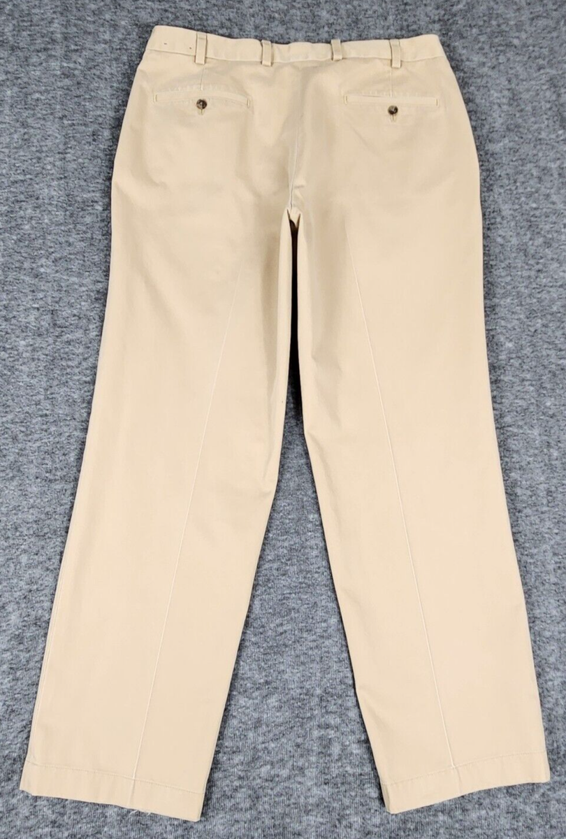 Brooks Brothers Pants Mens 36x30 (36x29) Chino Khaki Clark Advantage  Trouser | eBay