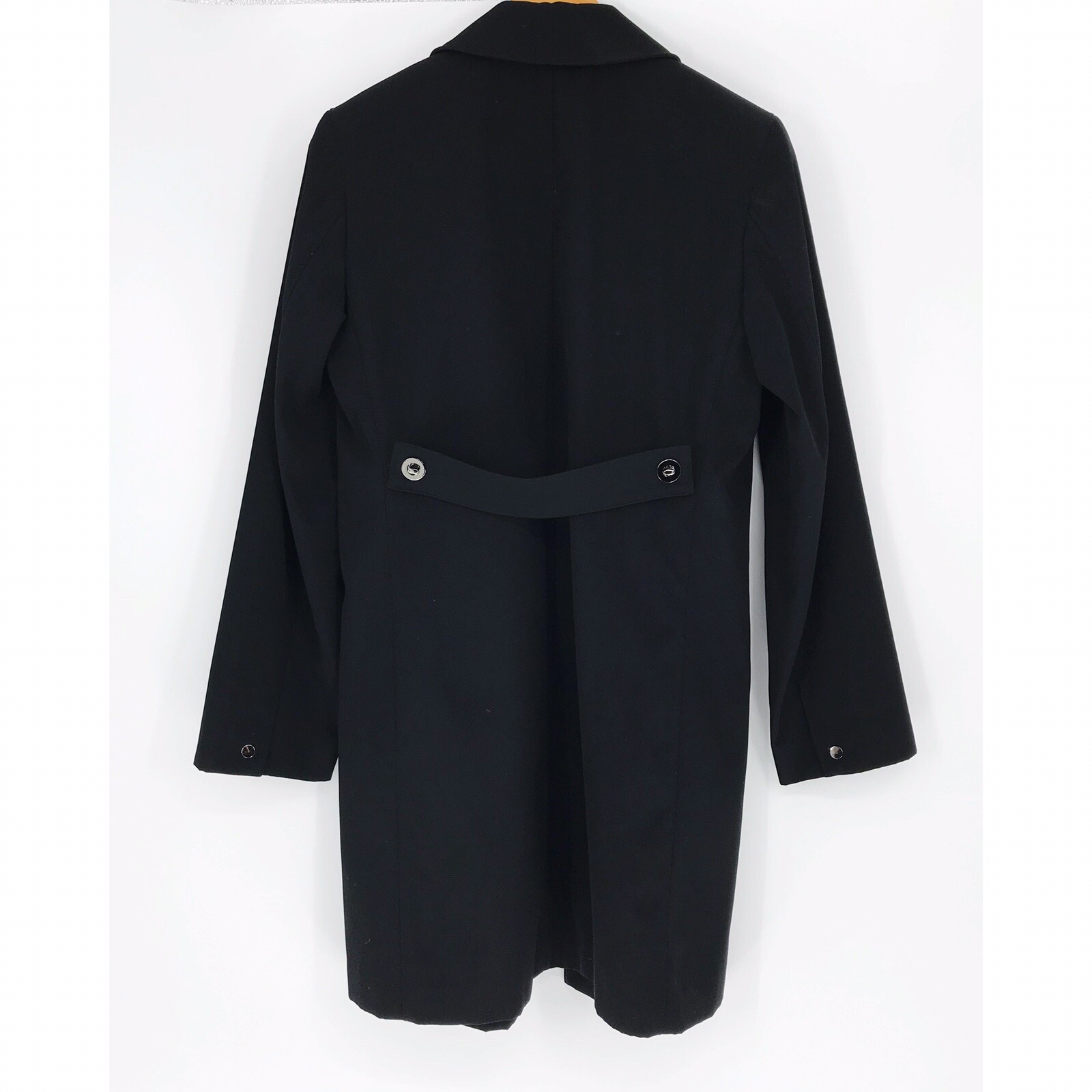 Gallery Jacket Womens Basic Mid Length Black Coll… - image 2