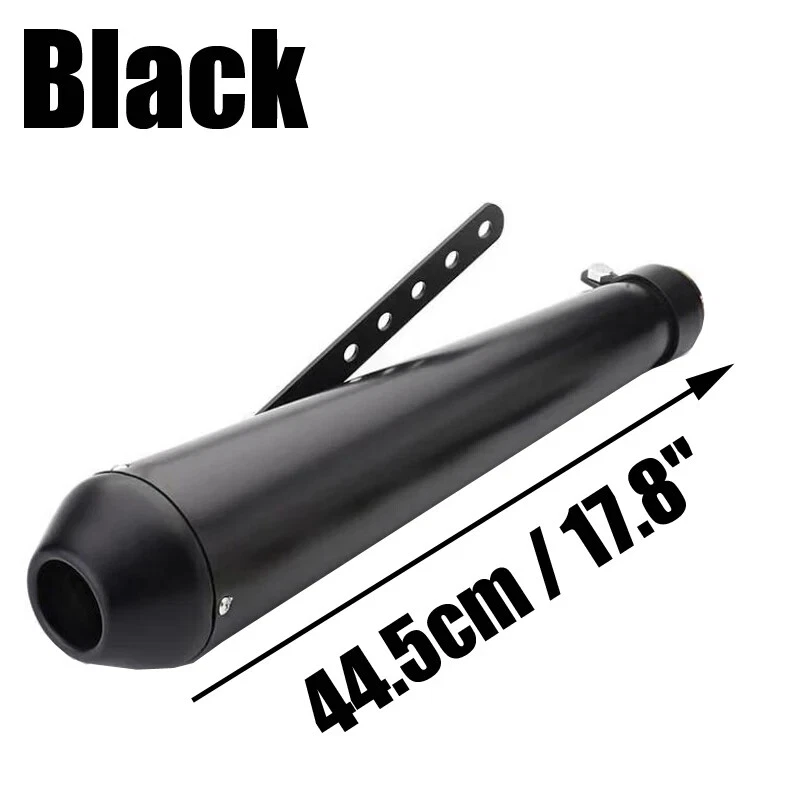 Silenciador silenciador tubo escape megáfono moto 35/39/43mm apto para Harley, Foto 3 de 4