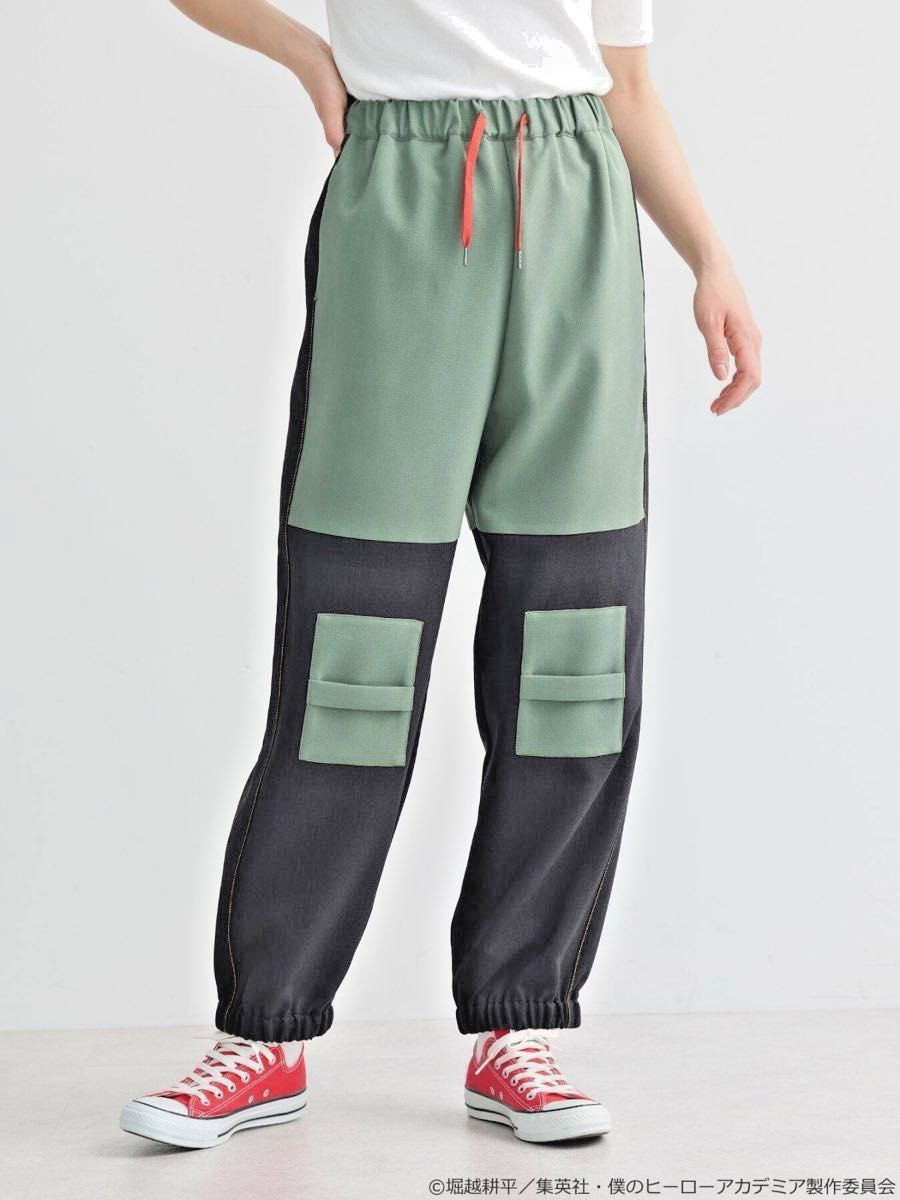【EARTH】Sweatsuit & bibセット My Hero Academia Deku Outfit Set Jacket Pants Bag Earth