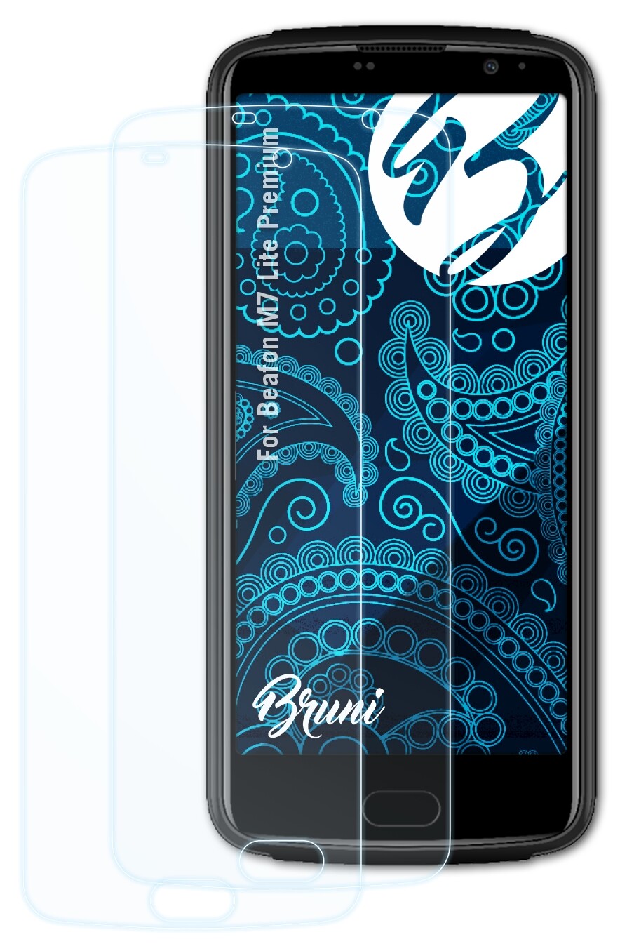 BRUNI 2x Basics-Clear Schutzfolie(für Sony FDR-AXP33 /AX33