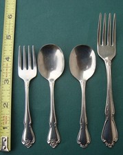 CHATEAU 4 Baby Child s Pieces Oneidacraft Deluxe Oneida Stainless Flatware