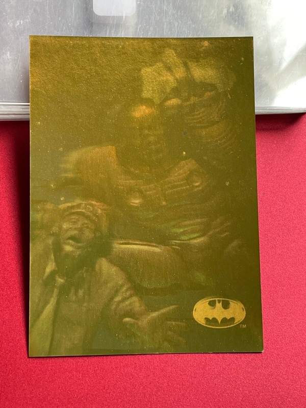 1996 DC Batman Holo Series Gold - Batman Cards
