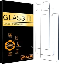3-Pack Clear HD Tempered Glass Screen Protector For iPhone 13 Pro Max Mini