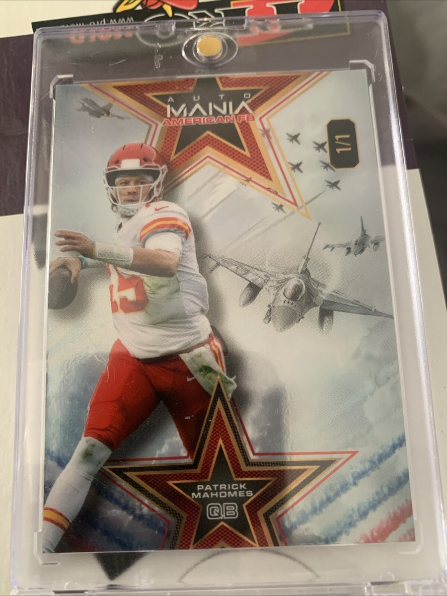 Mahomes auto NFL カード 🔥 2025 Leaf Signature Series PATRICK MAHOMES 1/1 Auto