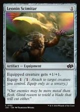 Leonin Scimitar, Foundations Jumpstart, Near Mint x 1 MTG