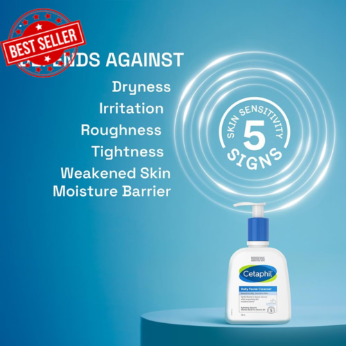 Cetaphil Daily Facial Cleanser 236 Ml, for Normal to Oily Skin, Dermatologist Te - Picture 7 of 12