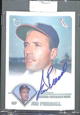 2003 Topps Retired Signature Auto #TA-JPI Jim Piersall
