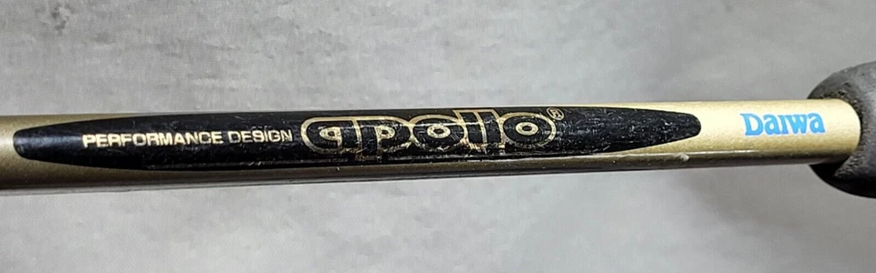 vintage Daiwa Apollo AG561MB, 1 Piece 66" rod, graphite, 6 Guides, Very Good - Image 4 of 4