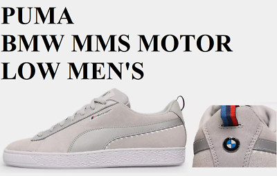 PUMA BMW MMS MOTOR SPORT SUEDE LACE-UP SNEAKER MEN SHOES GRAY VIOLET SIZE 12 NEW