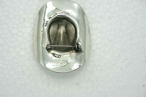 Vintage Mexican Sterling Silver Cowboy Hat Pin/Brooch TR-127 14.3GR - Picture 2 of 6