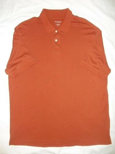 Roundtree & Yorke Polo Shirt Large Adult Men's Short Sleeve ...