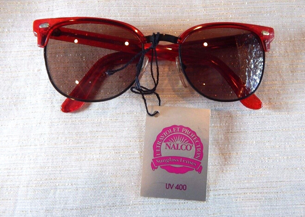 Vintage Red Girard Sunglasses Sunglasses Jean Paul Gaultier 57-0173 Fun Sun Lenses In 3D Red main image 2