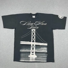 VTG Pro Club T Shirt Mens 2XL Bay Area Livin Metal Mouth Apparel Heavyweight USA