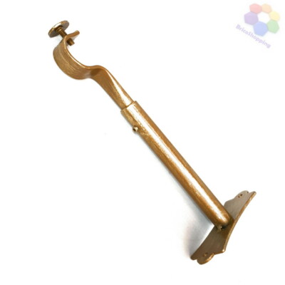 Bastone Tende Alluminio Nero Asta Per Tende Telescopica In Alluminio Nero – Regolabile, Resistente, Facile Da Usare Manico Per Tende Manuale Push-pull