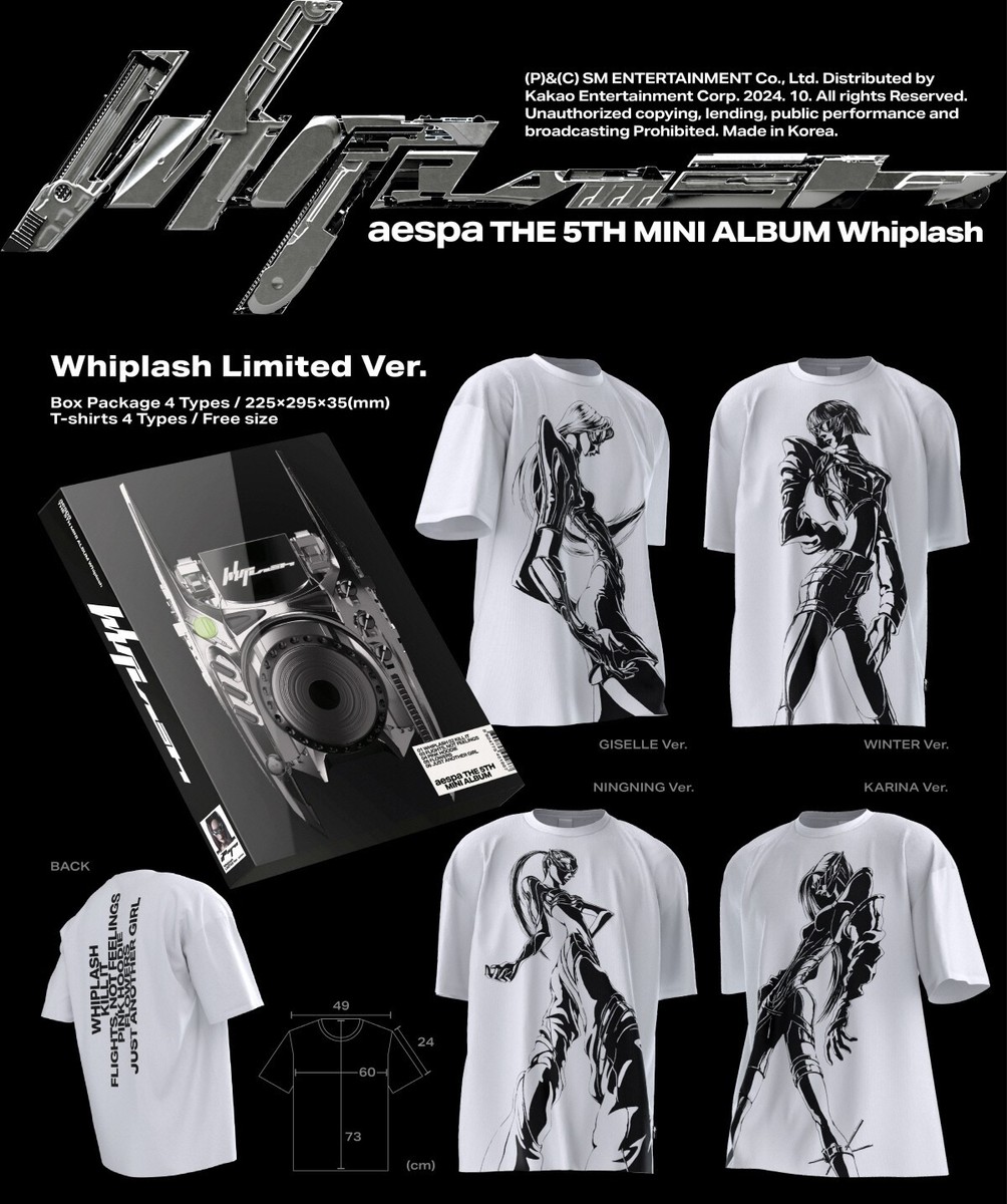 未開封アナログ盤セット！aespa「Armageddon」「Whiplash」 aespa Armageddon + Whiplash 2 VER. LIMITED EDITION LP VER