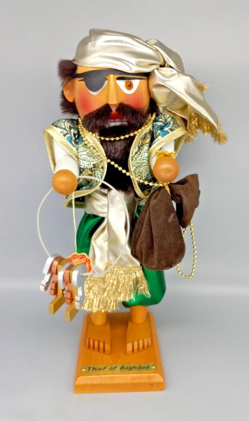 SIGNED Steinbach Arabian Nights Thief of Bagdad Limited Edition Nutcracker S1838