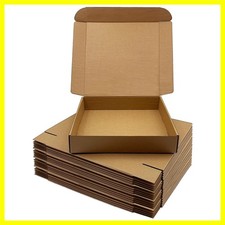 11x11x2 inch Shipping Boxes 20 Pack, Brown Corrugated Cardboard Mailer Box