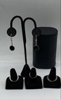 Sterling Silver Assorted Earrings & Ring Bundle 4pcs 13.0g — photo 7