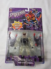 Venom Marvel Amazing Spider-Man Stealth (Translucent) Figure 1996 MOC Toybiz