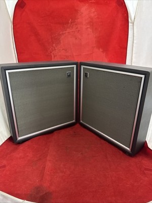 Vintage pair AKAI SS-30 Reel to Reel Tape Player SPEAKERS SYSTEM Japan