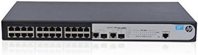 HP 1910-24 JG 538A SWITCH Netzwerk Switch 24x10/100 2x1 GbE RJ45 + EARS RACK