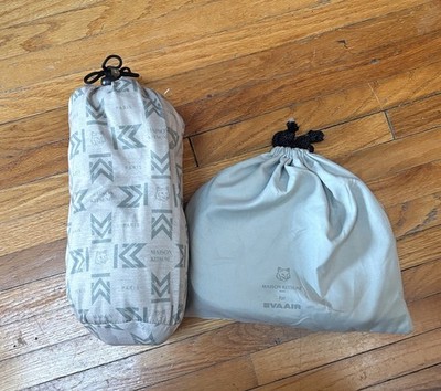 EVA Air Business Class Maison Kitsune Set: Pajamas M, Amenity Kit, Slippers NEW
