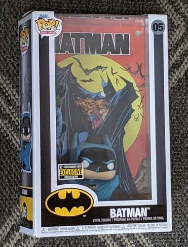 EXCLUSIVE DC Comics Batman #423 Cover Todd McFarlane FUNKO POP #05 Hard Case