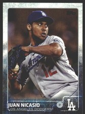 Juan Nicasio #US279 2015 Topps Update Los Angeles Dodgers