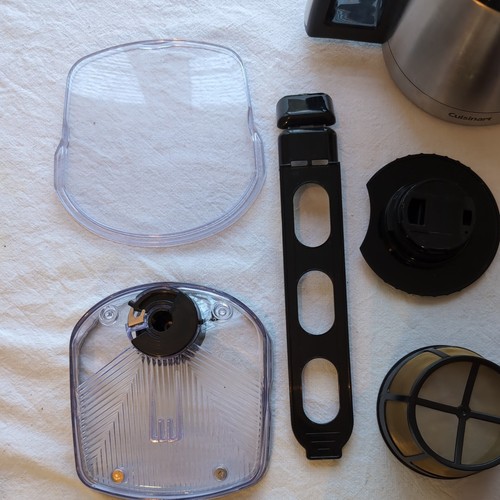 Cuisinart Stainless Steel Thermal Coffee Carafe 12 Cup +Trays, Filters- 8 pieces - Picture 11 of 13