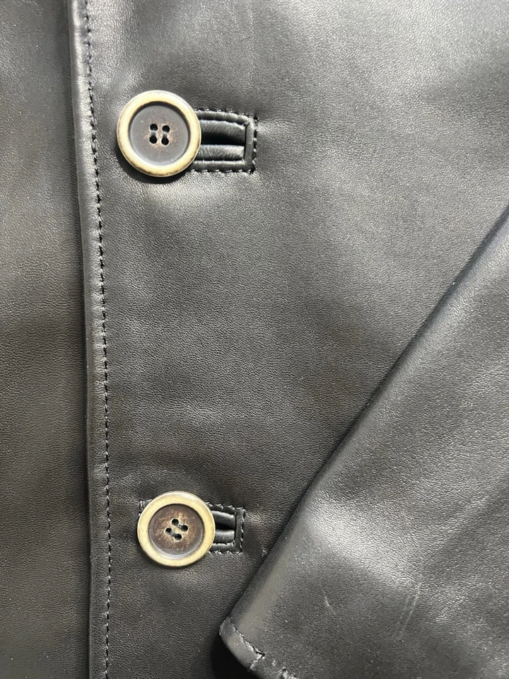 Oliver Sweeney Luxury Men’s Nappa Leather Jacket XL Never Worn - Image 3 of 4