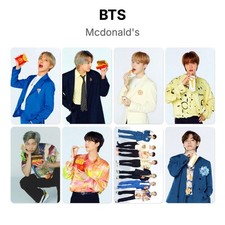 BTS Mcdonald's Official Photocard KPOP Special Gift