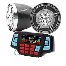 Utv Atv Bluetooth Amplifier Sound System Hand-free Speakers Fm Usb Aud