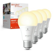 Sengled Alexa Light Bulb, S1 Auto Pairing (Pack of 4), Soft White (2700k) 