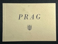 ww2  Booklet 8 Pages One Page With Poem Prague Praha Czech