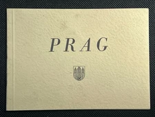 ww2  Booklet 8 Pages One Page With Poem Prague Praha Czech