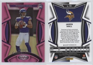 2023 Certified Rookies Mirror Pink /199 Jaren Hall #120 Rookie RC
