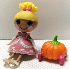 Lalaloopsy Cinder Slippers Mini Doll 3 Inch Pumpkin Carriage Accessory MGA