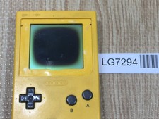 LG7294 With Defects - GameBoy Pocket Yellow Console Nintendo Japan