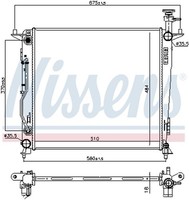 Nissens MotorküHler WasserküHler ** First FIT ** 606428 FüR Sorento UM KIA 3 4WD