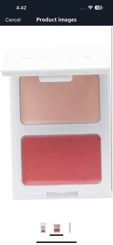 MALLY GET CHEEKY ALL OVER CHEEK BRILLO RUBOR - BONITO EN ROSA - NUEVO EN CAJA Foto 2 de 4