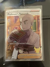 Professor's Research (Full Art) 024/025 Celebrations Holo
