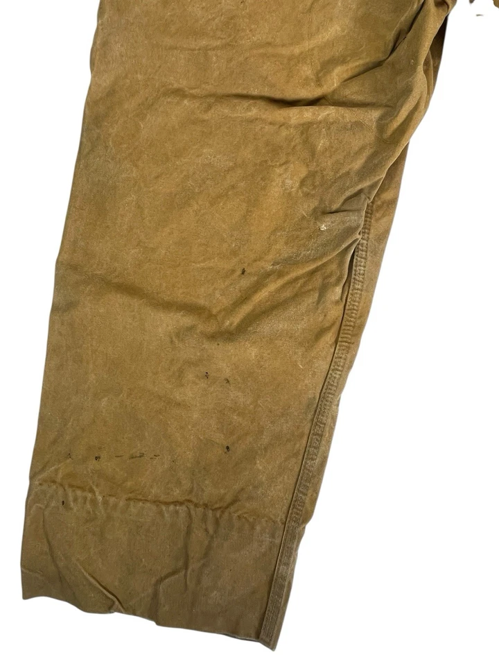 Vintage 1960s Canvas Pants (36x28) Black Sheep Distressed Made In USA Workwear - Image 4 of 4