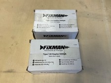 FIXMAN TYPE 140 STAPLES BOX OF 5000 x 2 (10000 ) SIZE 10.55 X 10 X 1.26MM