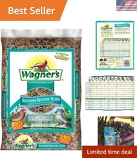 Southern Regional Blend Wild Bird Food, 8-Pound Bag - Attract Vibrant Songbirds