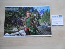 Evangeline Lilly autograph signed 20x30 cm photo "The Hobbit" ACOA