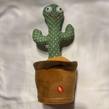 Dancing Cactus Electronic Interactive Toy Plays Music Mimics Voice
