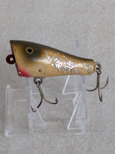 Vintage Creek Chub 2-1/4" Midget Plunker Wood Lure #5918 - Picture 2 of 5
